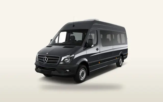 Mercedes-Benz Sprinter for group transportation in Muskoka